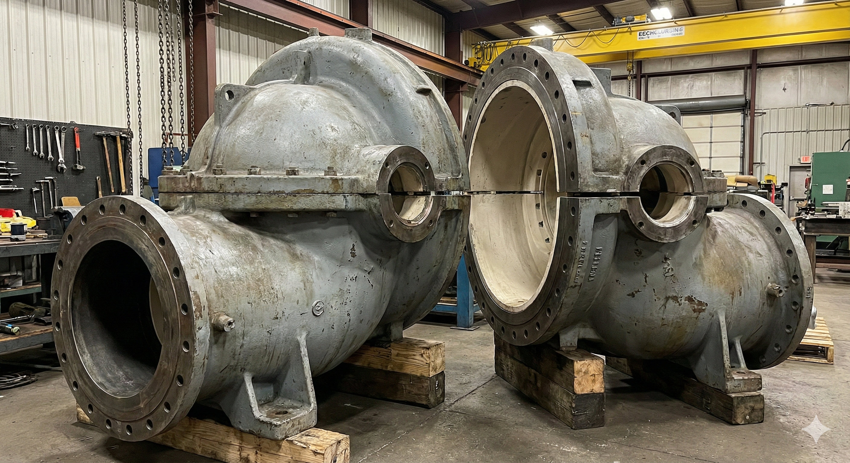Split Casing Turbine Cover
